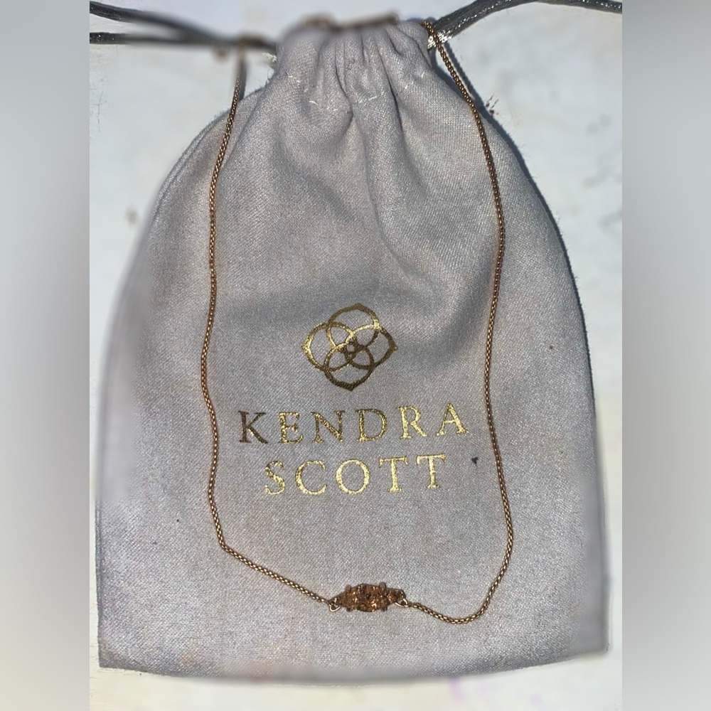 Kendra Scott Rose Gold Necklace